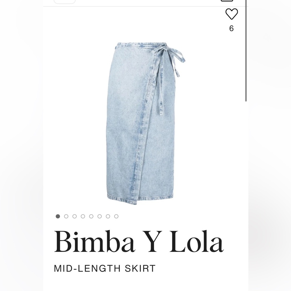 Bimba y lola  MID-LENGTH SKIRT